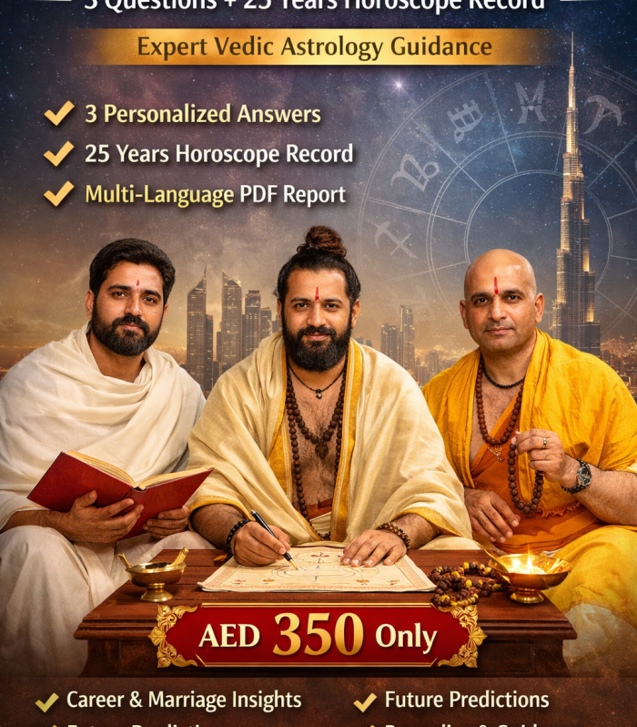 General Life Report Consulting – 3 Questions + 25 Years Horoscope Record