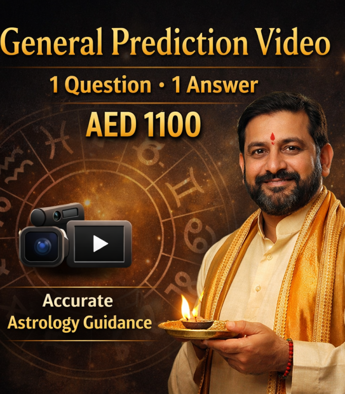General Prediction Video – Personalized Astrology Guidance (1 Question, 1 Answer)