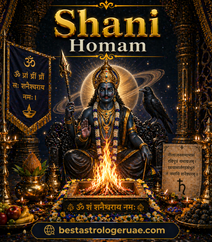 Shani Homam for Karma Relief & Stability