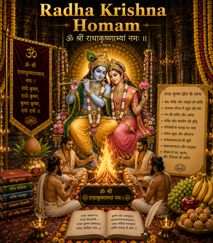 Radha Krishna Homam