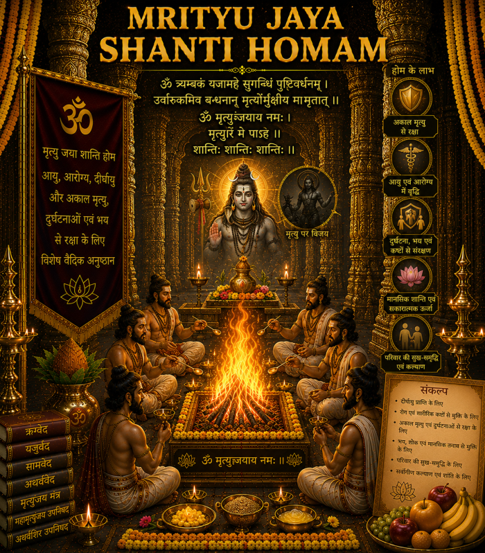 Mrityu Jaya Shanti Homam