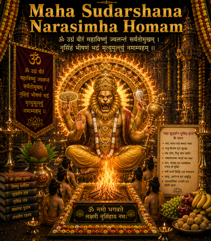 Maha Sudarshana Narasimha Homam