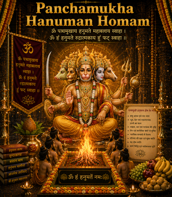 Panchamukha Hanuman Homam